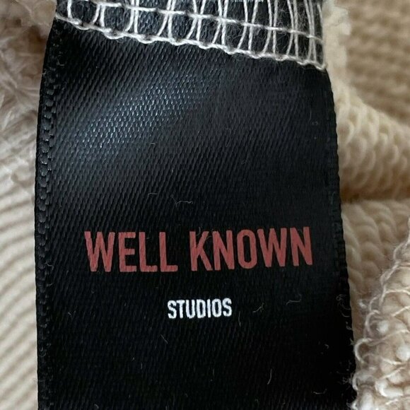 WELL KNOWN STUDIOS Jersey Knit SKULL ARTWORK Graphic Sweatshirt/Hoodie Sz L - Picture 7 of 10